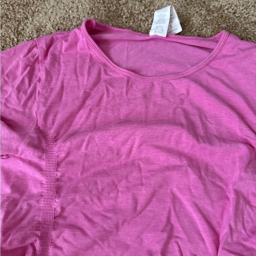 Fabletics Pink Tee - Picture 3 of 5